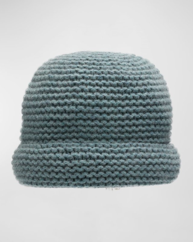 Ashi Crochet Cashmere Beanie