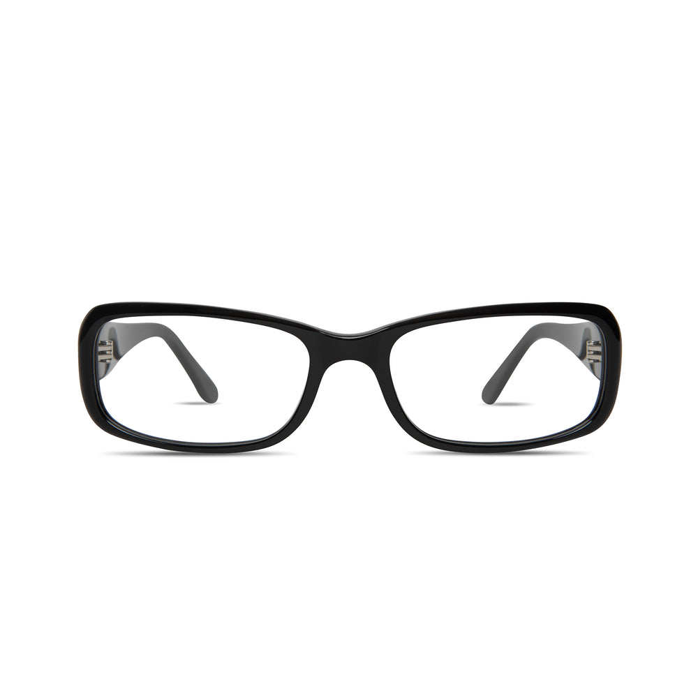 Elisa Johnson Avery In Gloss Black Optical Lens