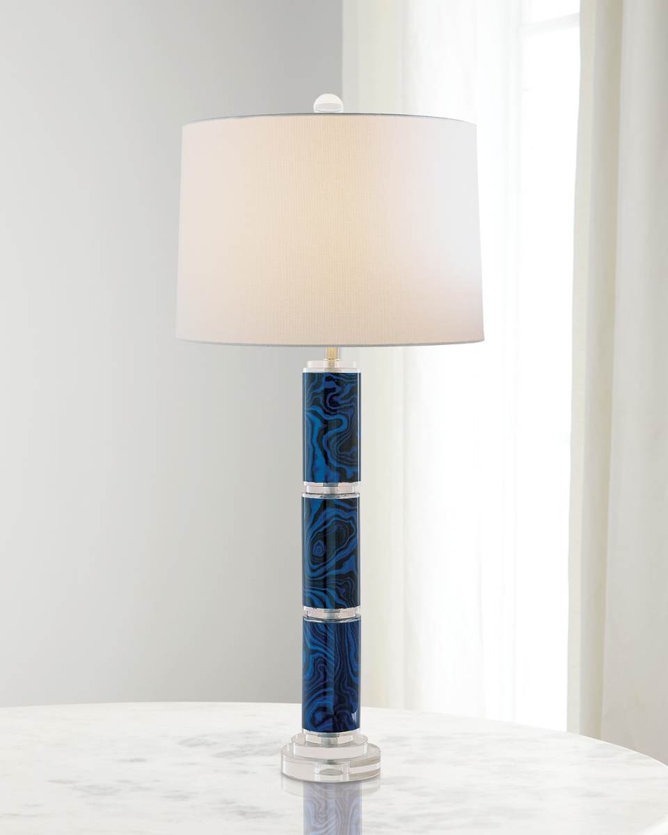 Malachite Lamp