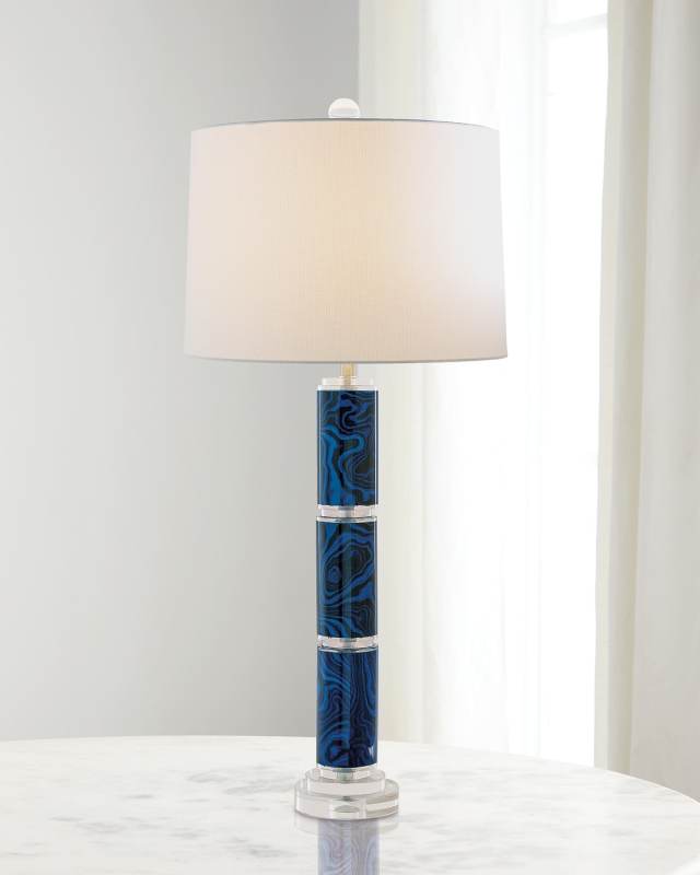 Malachite Lamp