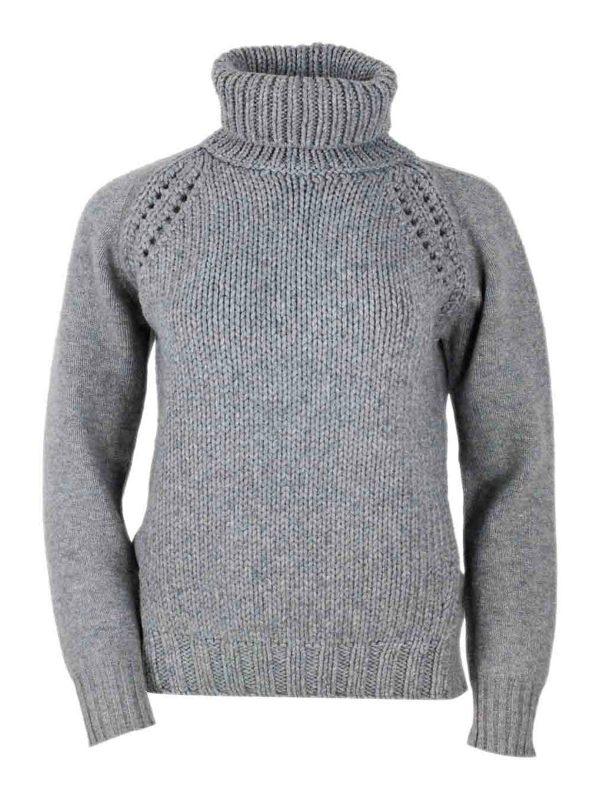 Fabiana Filippi Pull Col Rond - Gris
