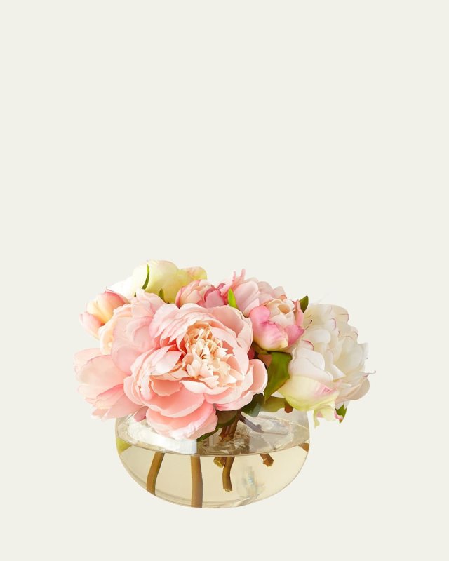 Chantilly Lace Faux-Floral Arrangement