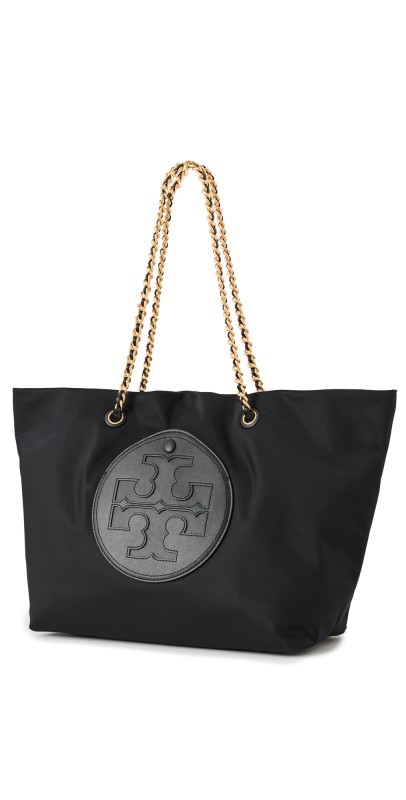 Tory Burch Ella Chain Tote Black