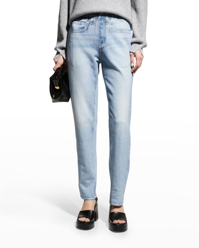 Miramar Straight Cotton Terry Printed Pants
