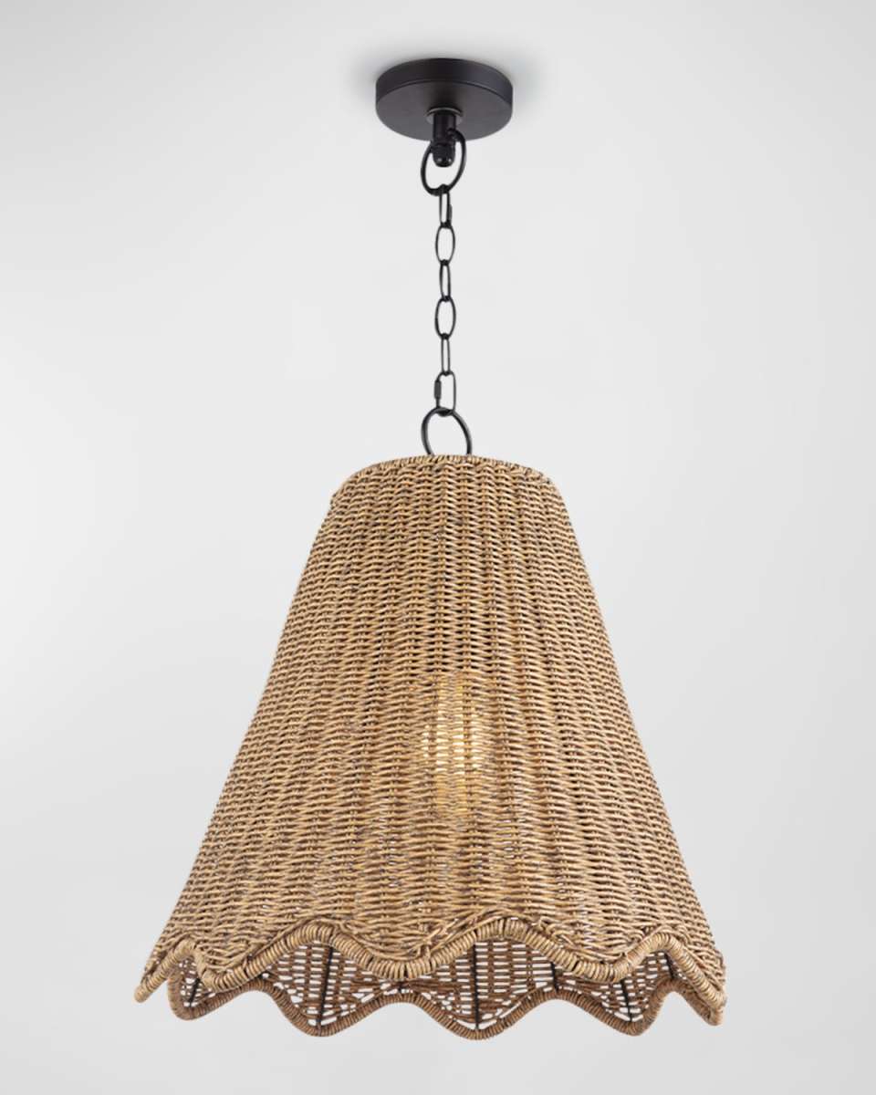 Summer Large Outdoor Lighting Pendant, 20"