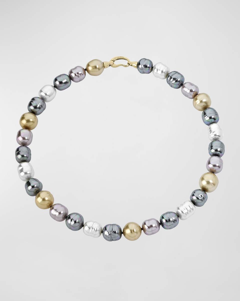 Agora Multicolor Pearl Necklace