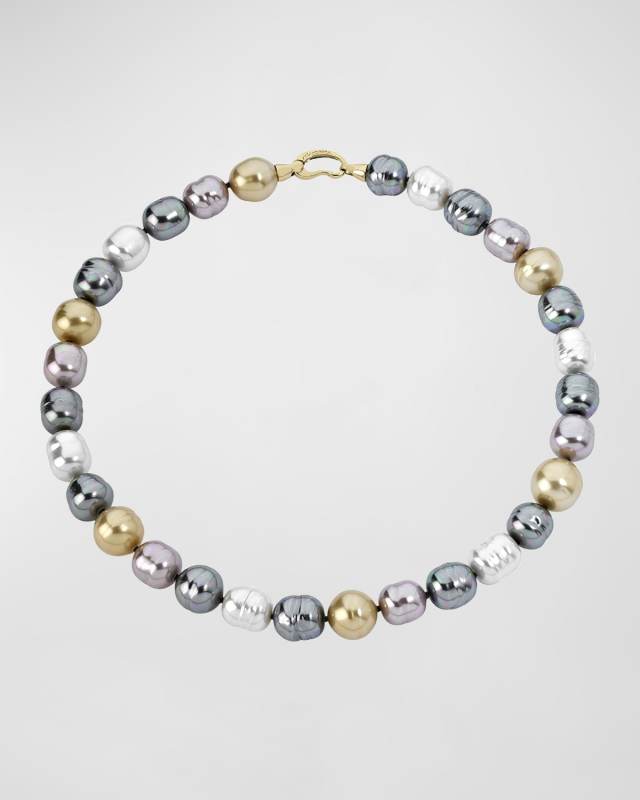 Agora Multicolor Pearl Necklace