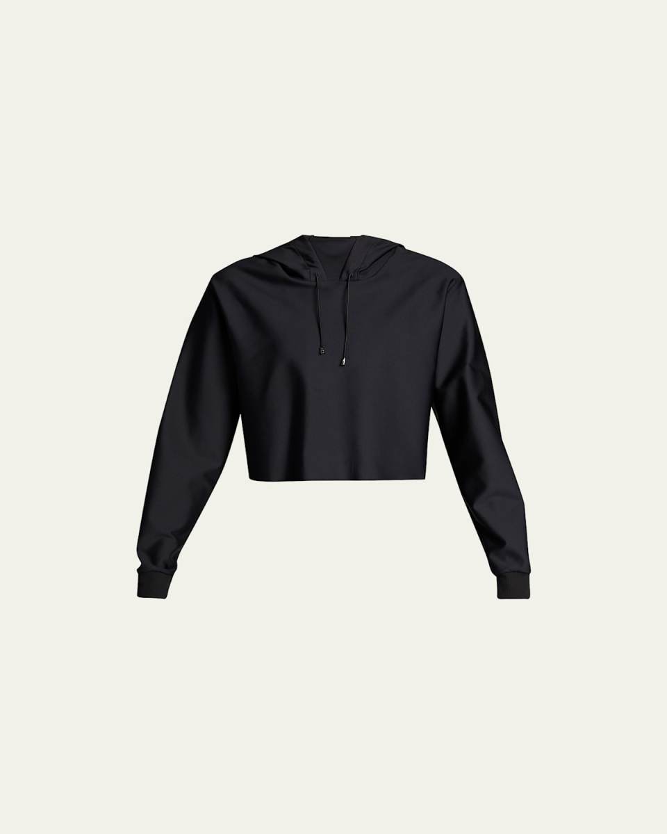Lynx Cropped Pullover Hoodie