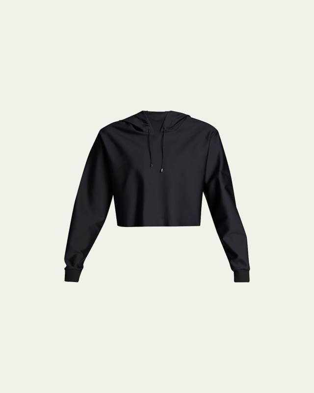 Lynx Cropped Pullover Hoodie