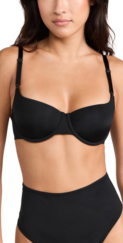 Natori Natori Liquid Balconette Push-Up Bra Black
