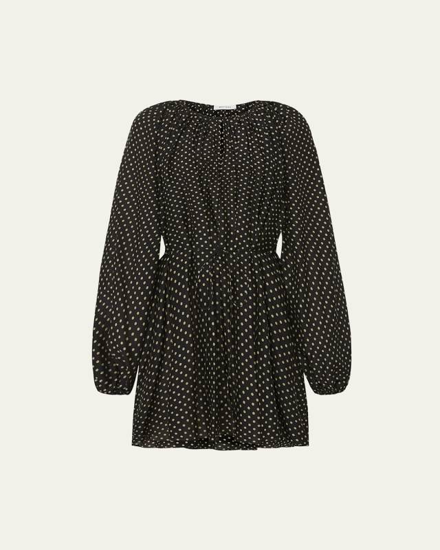 Voluminous Mini Tunic Dress
