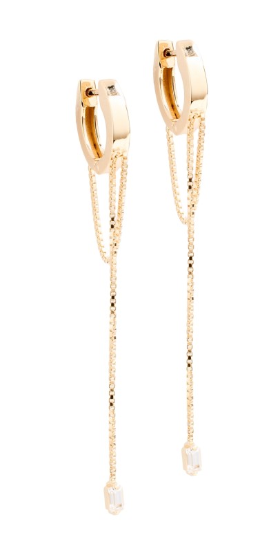 Jennifer Zeuner Jewelry Tasha Earrings Gold