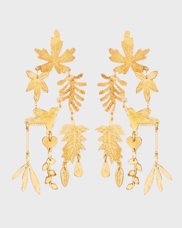 Sweet Tobago Earrings, Gold
