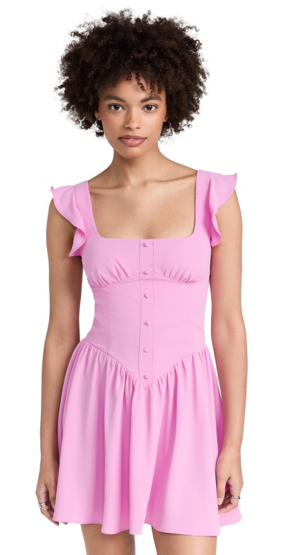 Amanda Uprichard Holland Dress Carnation