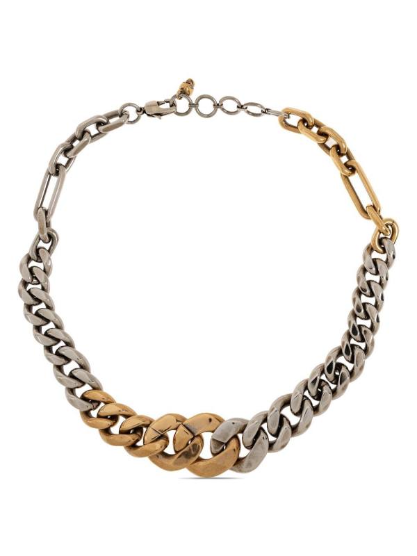 two-tone necklace