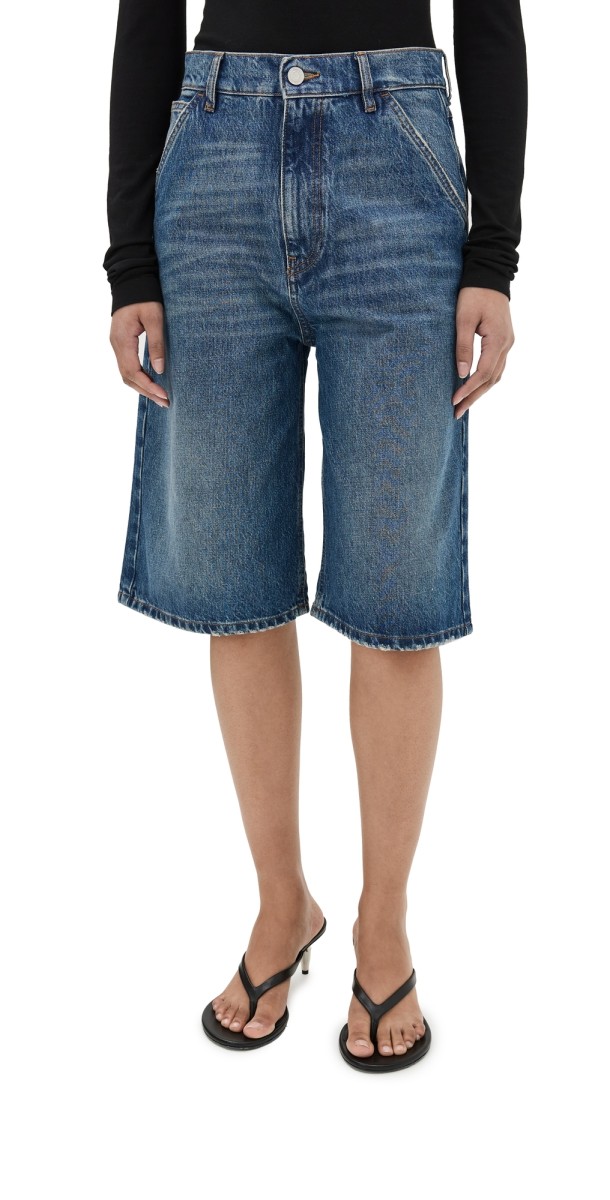 Coperni Bermuda Denim Pants Blue