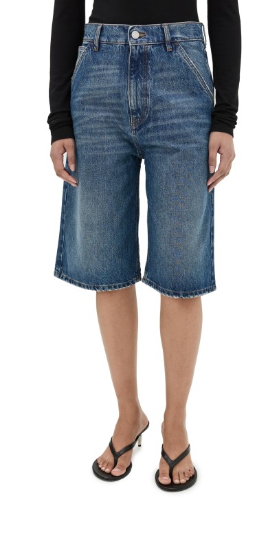 Coperni Bermuda Denim Pants Blue
