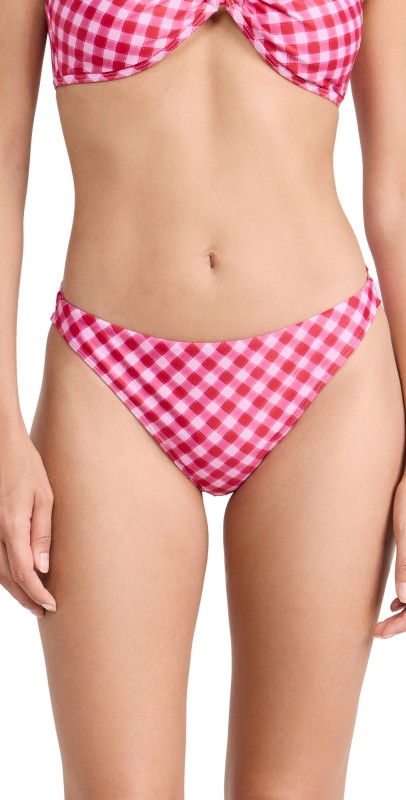 XIRENA Nala Bikini Bottoms Cherry Pink