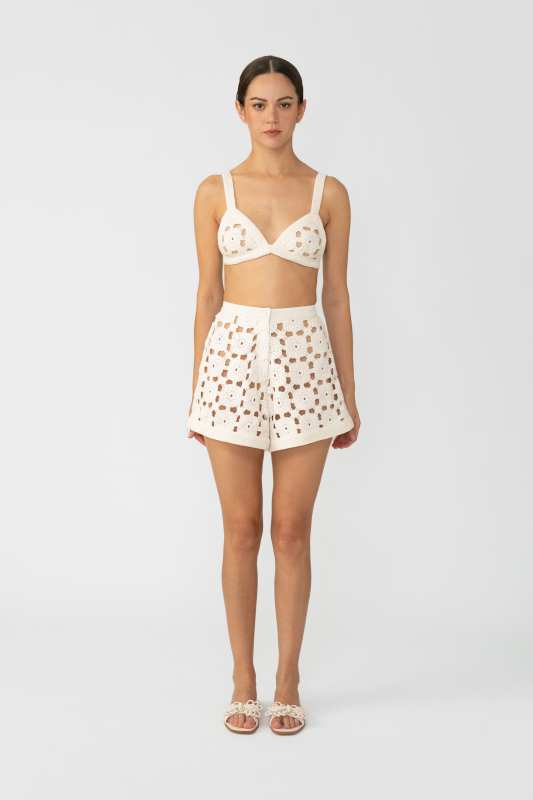 Myko Crochet Shorts