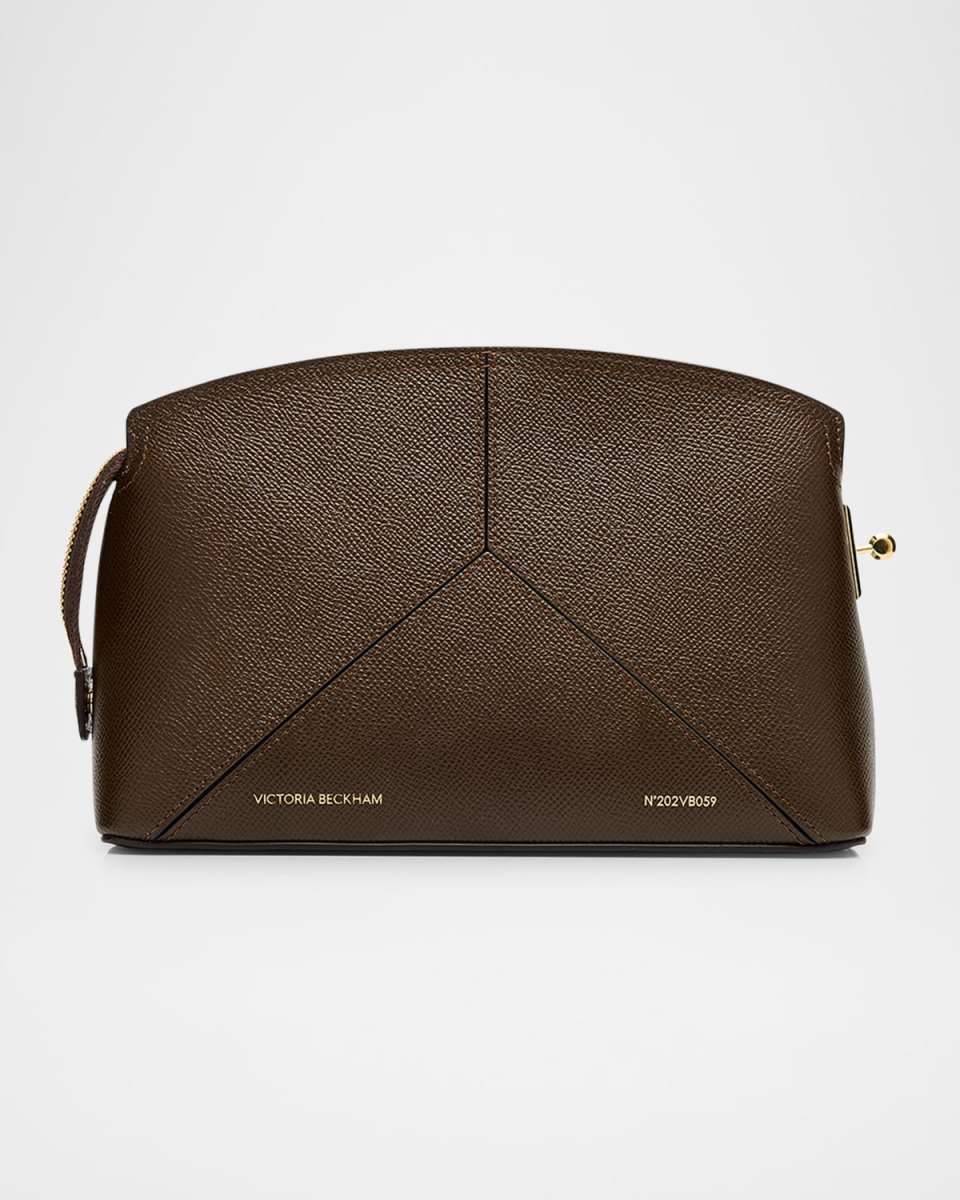 The Victoria Zip Leather Crossbody Bag