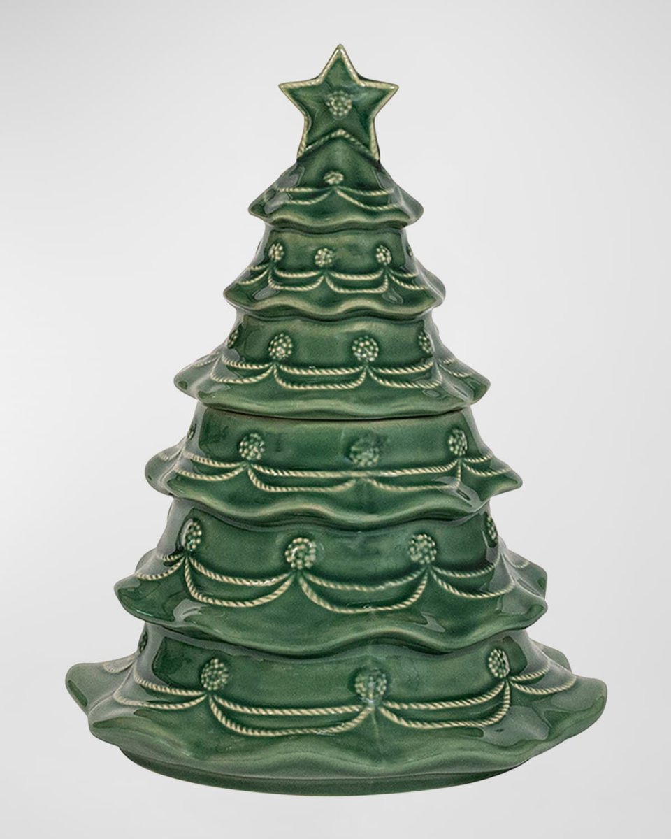 Berry and Thread Green Cookie Jar