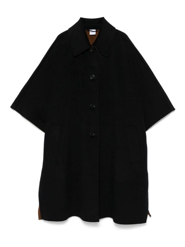 Aspesi Manteau Court - Bleu