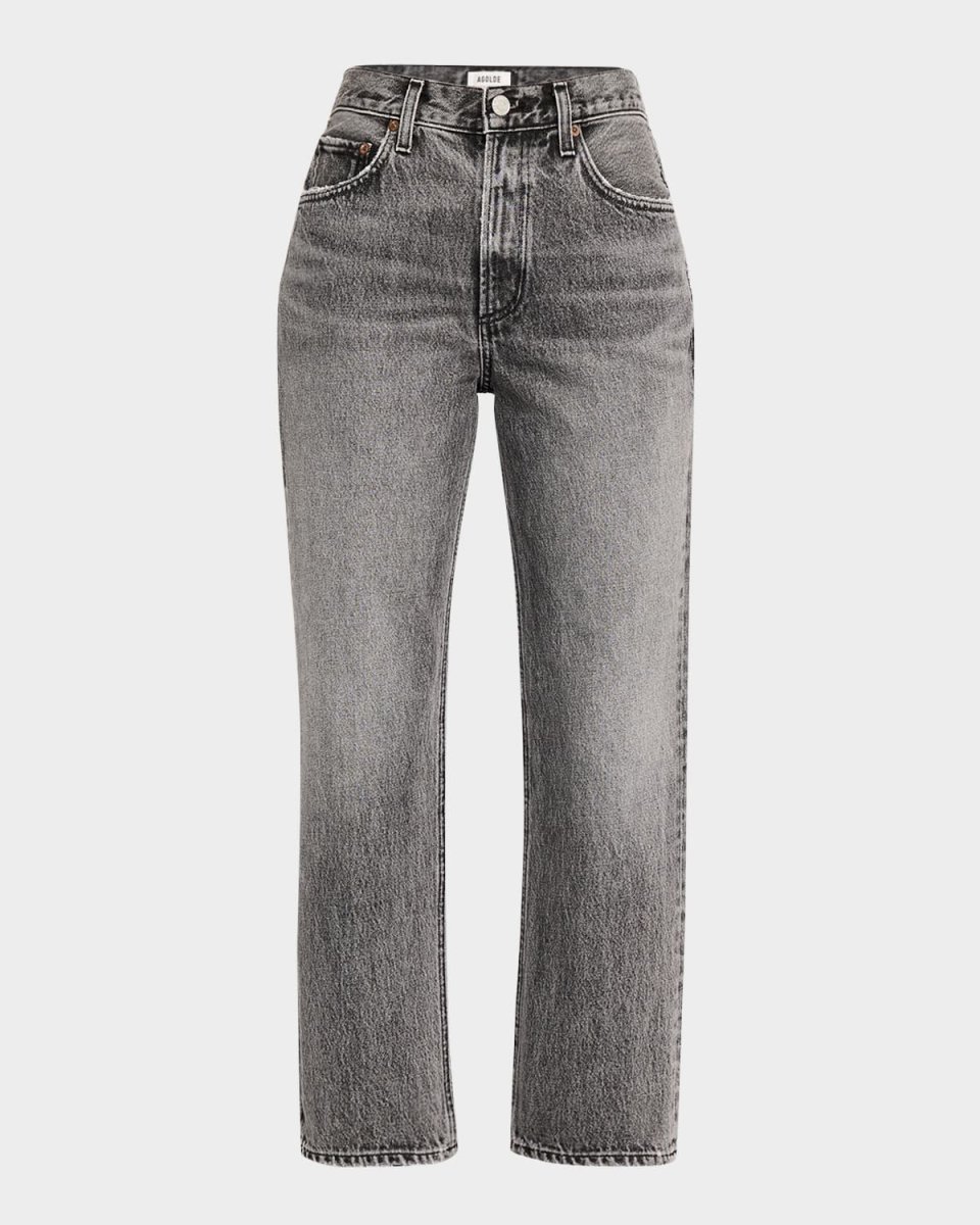 Valen Mid-Rise Vintage Straight Jeans