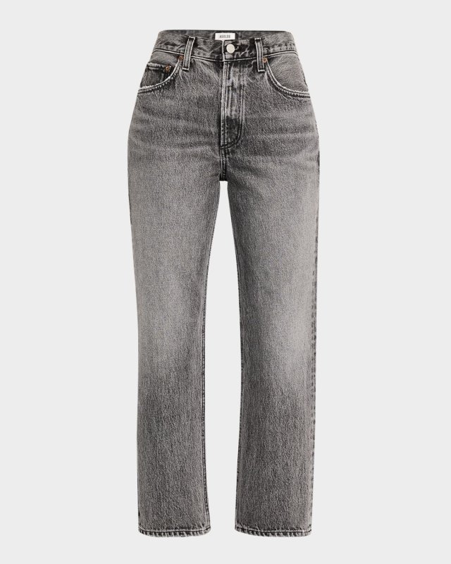 Valen Mid-Rise Vintage Straight Jeans