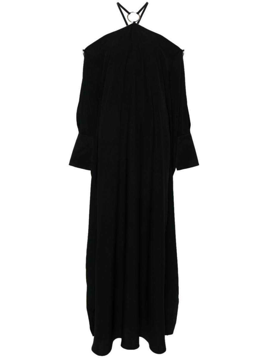 Volturno halterneck maxi dress