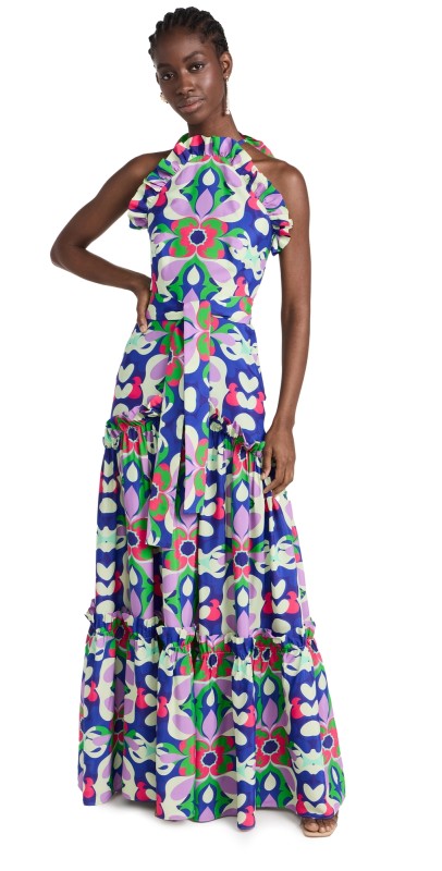 Borgo de Nor Tatiana Crepe Dress Seventies - Pink
