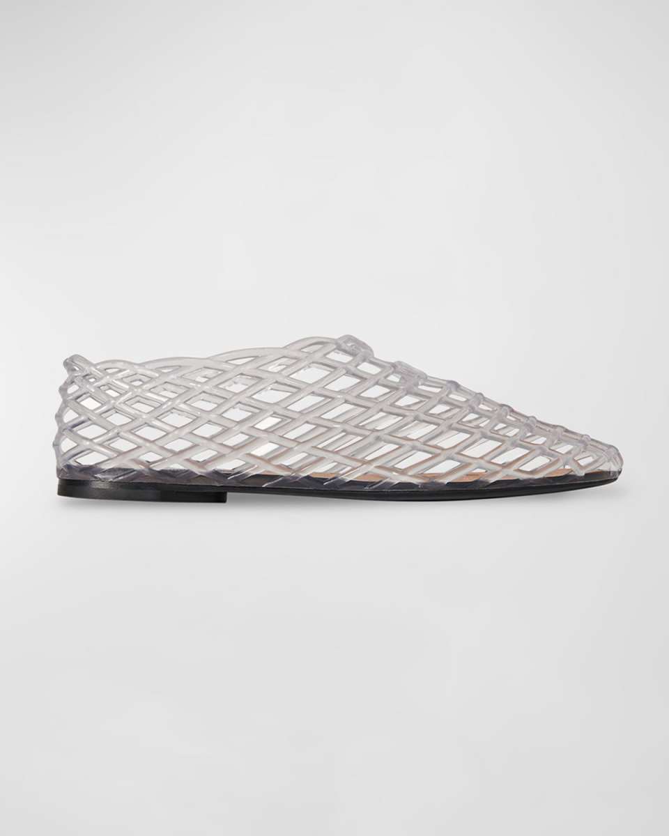 Mara Rubber Mesh Ballerina Flats