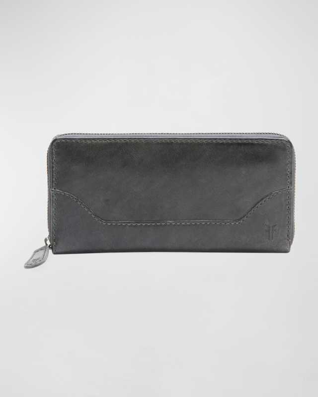 Melissa Antique Leather Zip Wallet
