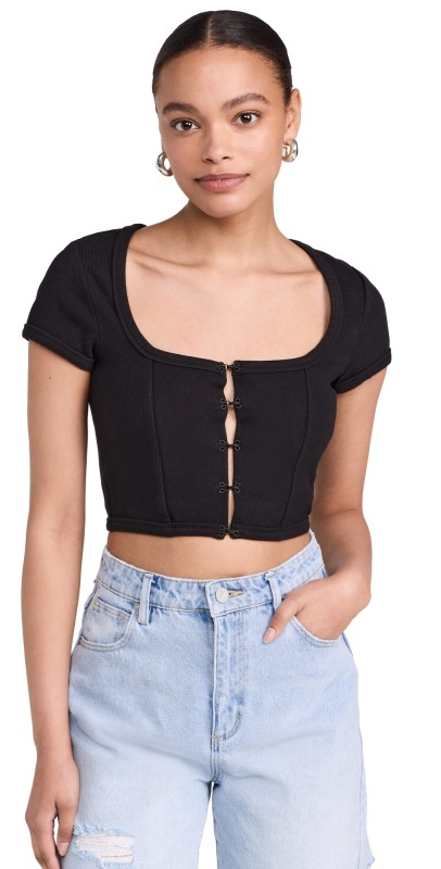 ABRAND Angel Top Black