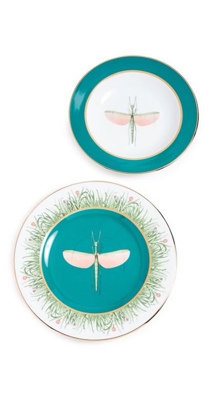 La Double J Dinner Plates Set of 2 Libellula One Size