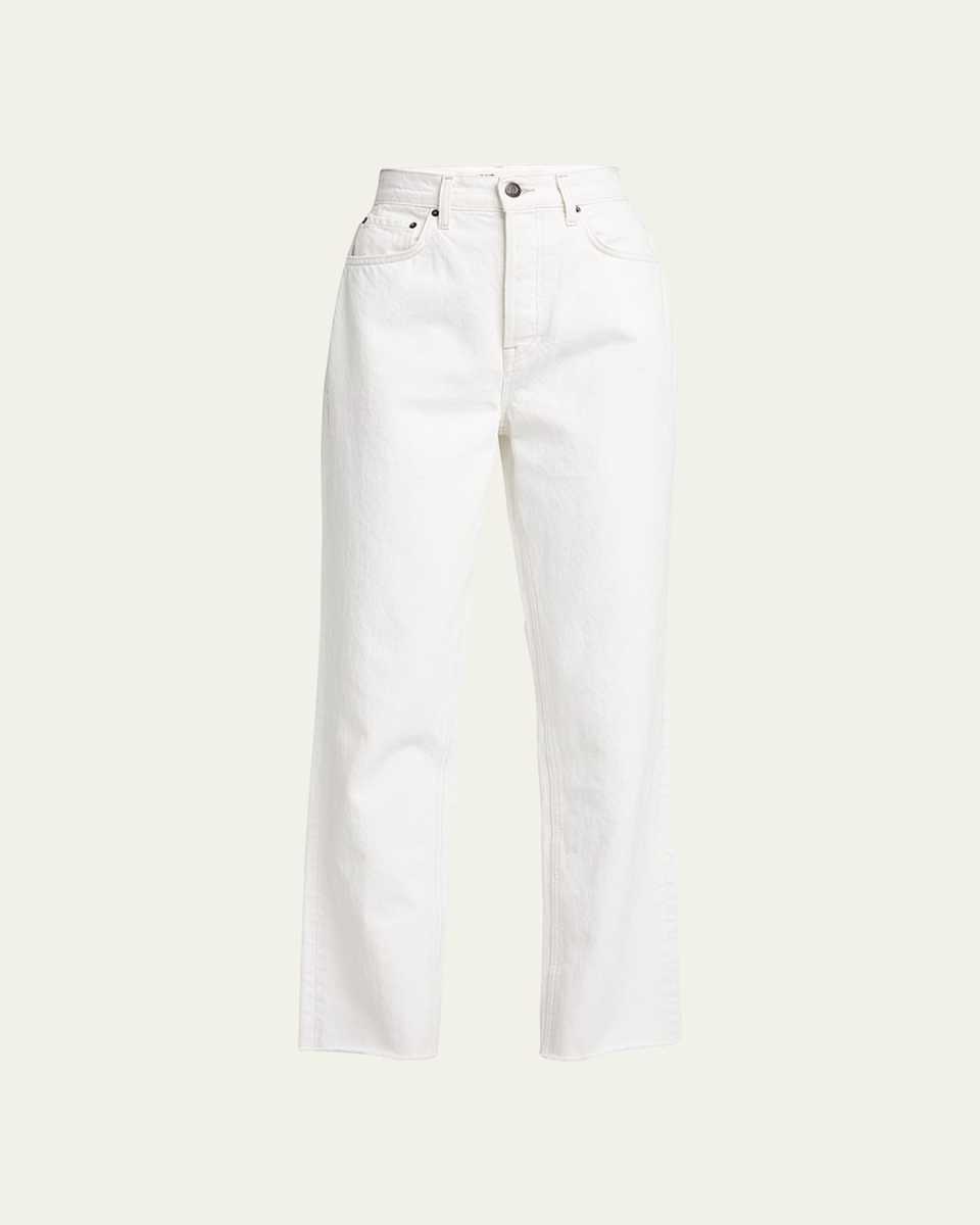 Cassidy Cropped Raw Hem Jeans
