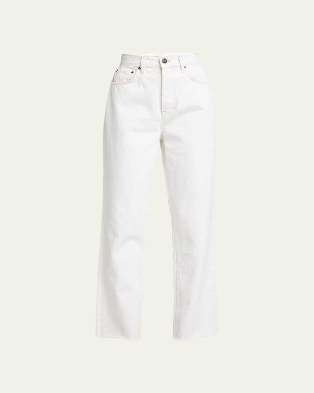 Cassidy Cropped Raw Hem Jeans