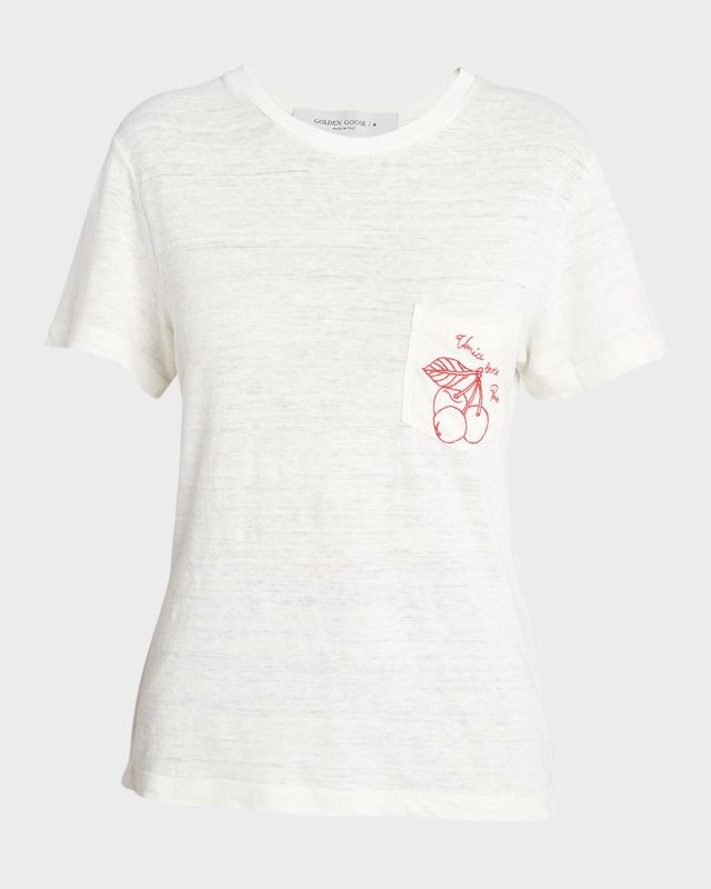 Journey Short-Sleeve Embroidered Pocket T-Shirt