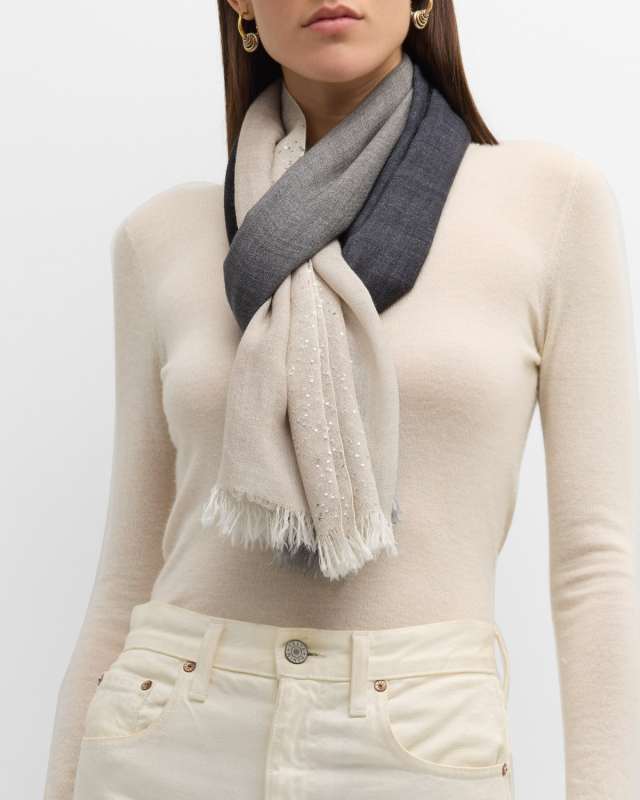 Dania Wool-Blend Scarf