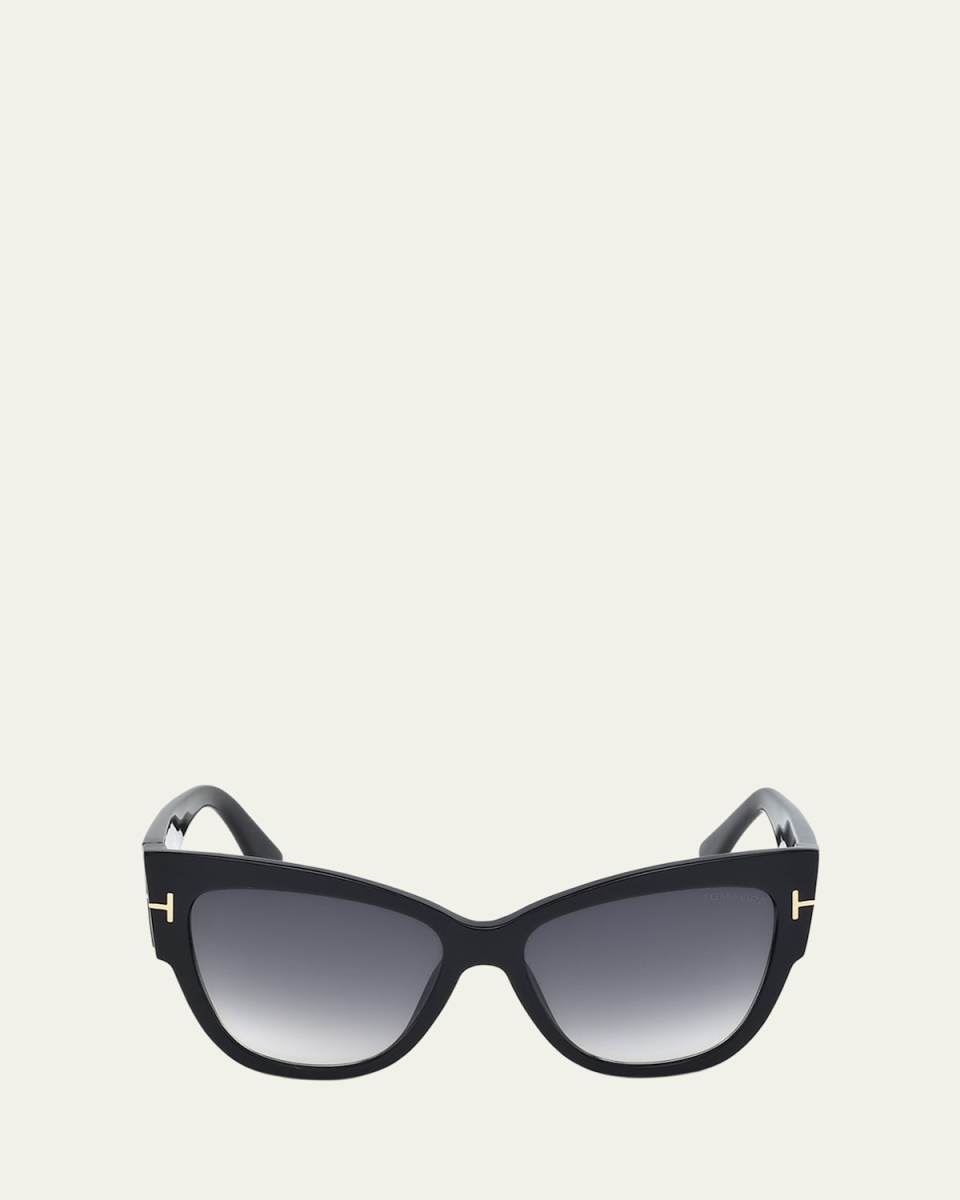 Anoushka Butterfly Sunglasses, Black