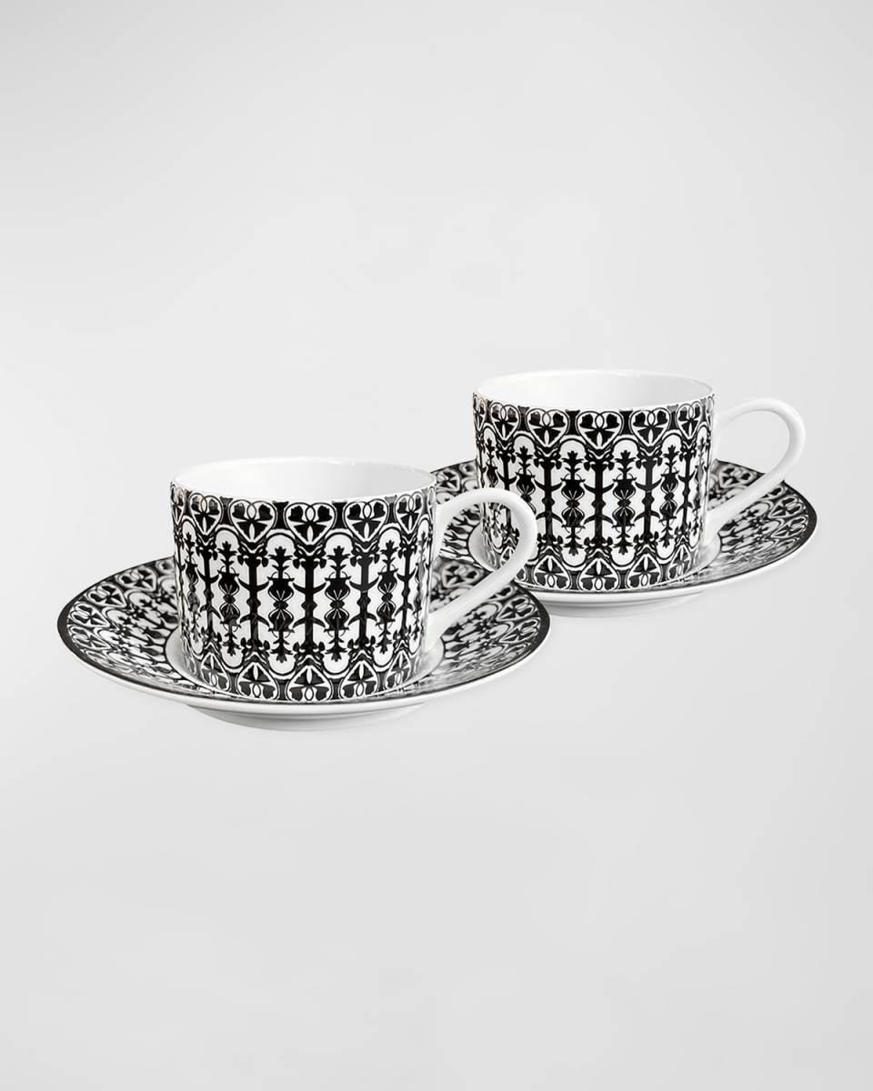 Casablanca Cup & Saucer, Set of 2