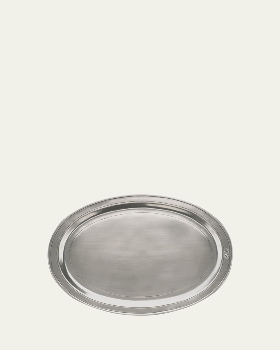 Medium Oval Incised Tray