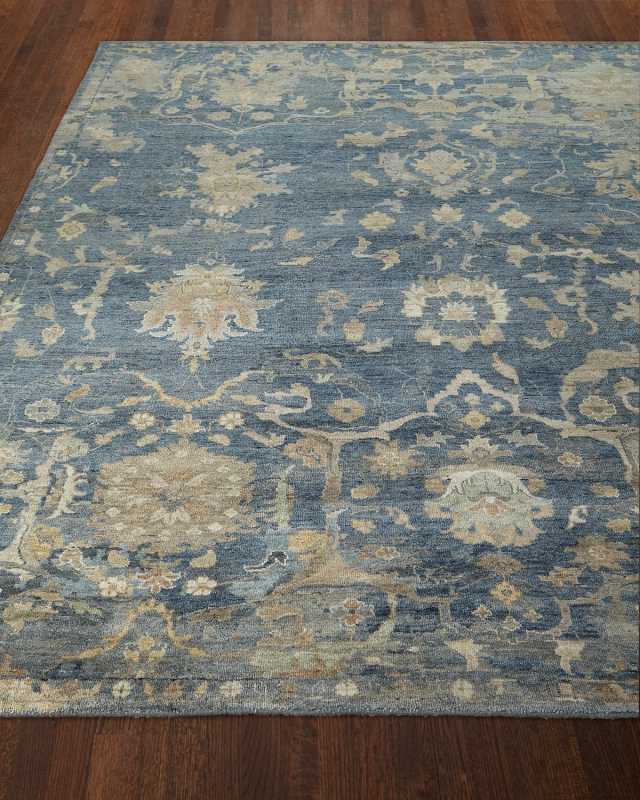 Williamsburg Hand-Knotted Rug, 8' x 10'