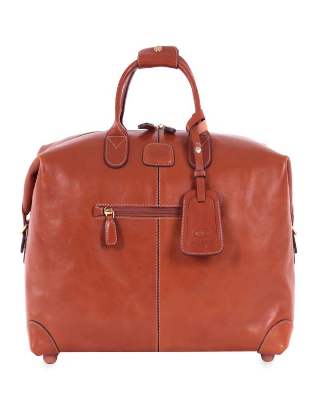 Pelle Cognac 18" Cargo Duffel Luggage