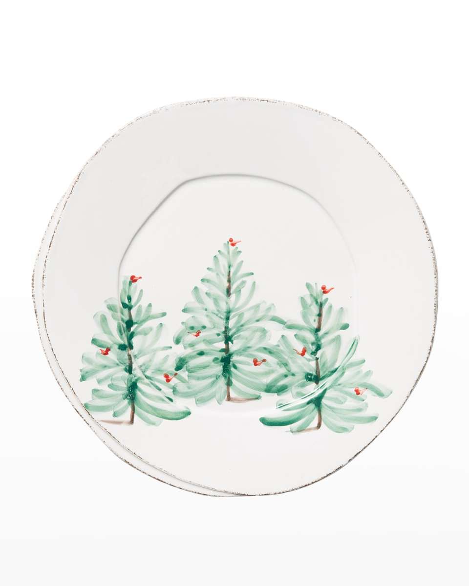 Melamine Lastra Holiday Dinner Plate