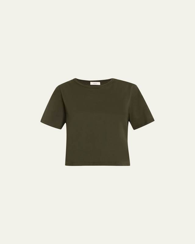 Julia Cropped Crewneck Tee