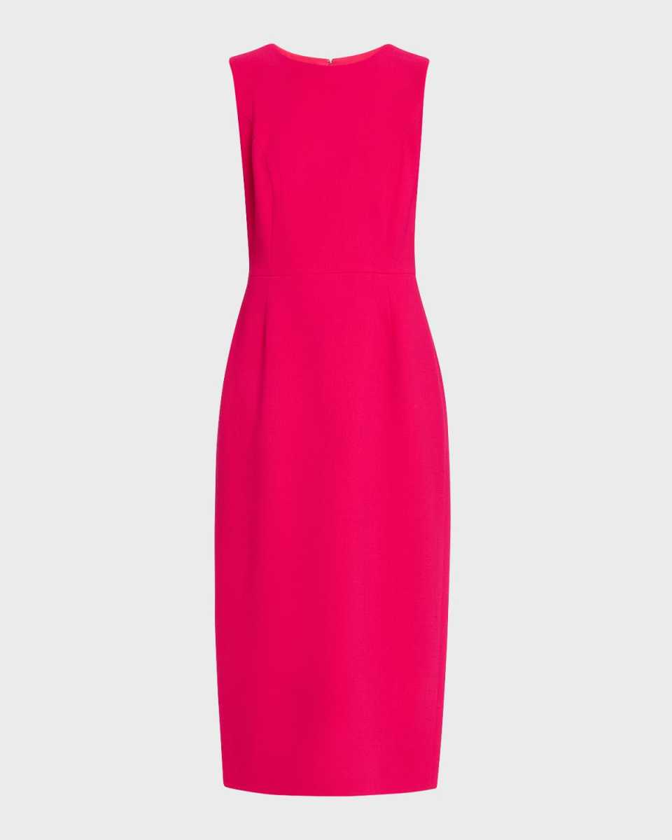 Sleeveless Sheath Midi Dress
