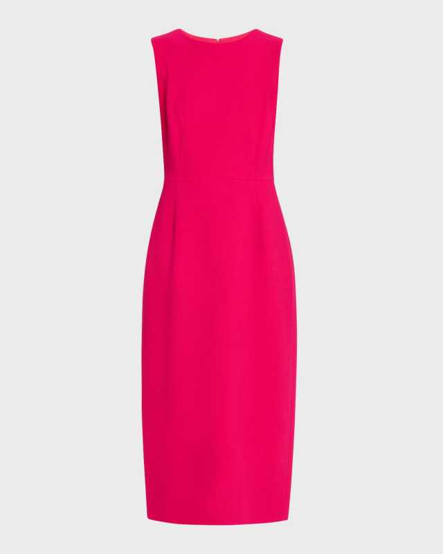 Sleeveless Sheath Midi Dress