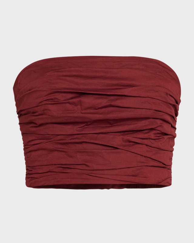 Gisele Gathered Tube Top