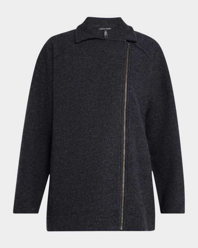 Boiled Wool Motorcycle Jacket