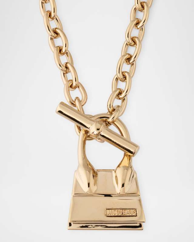 Le Collier Chiquito Barre Charm Necklace